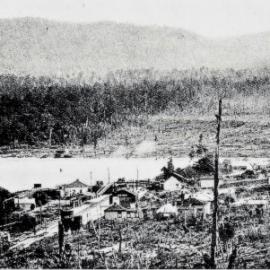 Sawmilling settlement of Moana, 1927.