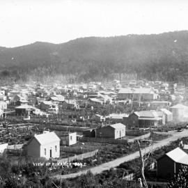 A view of Runanga late 1800s