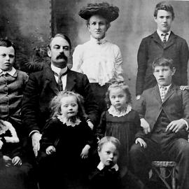Betts family, Blacks Point.ca.1910.
