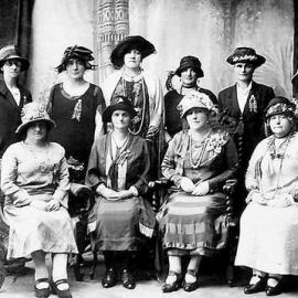 The Ladies Committee who arranged Duke of York's visit, Westport. 1927.