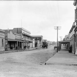 Main Street, Kumara 1904