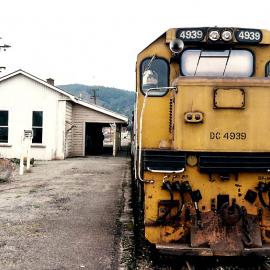 Reefton Railway Station, July 1991.