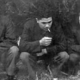 Kelly Wilson from South Westland in his early chopping days. - ALBUM -