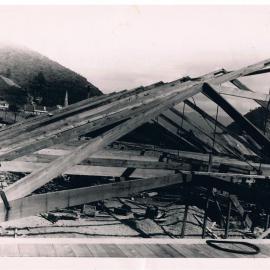 Building Schaefs Garage , Herbert St. Greymouth.1937.