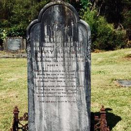 Grave Of Mary Harney (O’Donaghue), Charleston