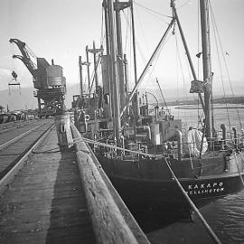 SS Kakapo at Westport 1939
