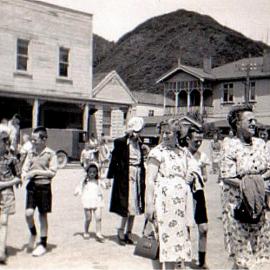 Dominion House now the Working Mens Club , Reefton, 1950s