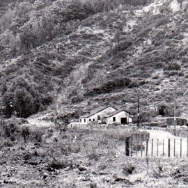 Burkes Creek Mine shower shed. 1970`s.