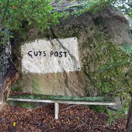 Guys Post just up the Lewis Pass road