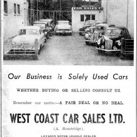 Ace Boustridge's West Coast Car Sales