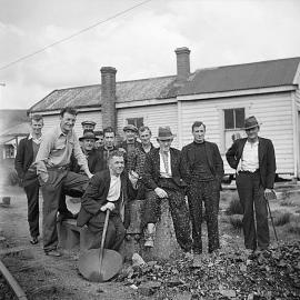 Denniston miners, 29 June 1940.