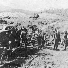 The Grey Motorcycle and light Car Club-outing at Marsden .ca.1939.