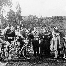  Cycle race from Ikamatua to Dobson.1962.