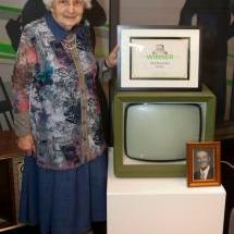 Oldest television in New Zealand from Hokitika
