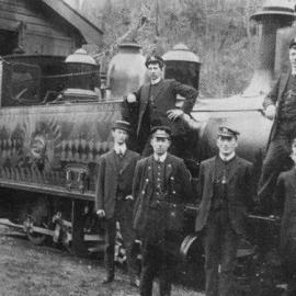 First railway engine, Blackball
