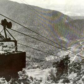 Paparoa mine, aerial ropeway