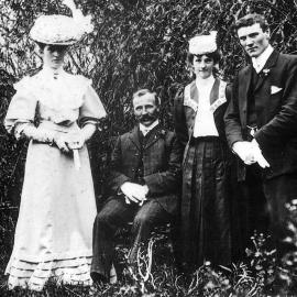 Thomas Bonisch and Norah Clunan Wedding. 6 April, 1907.
