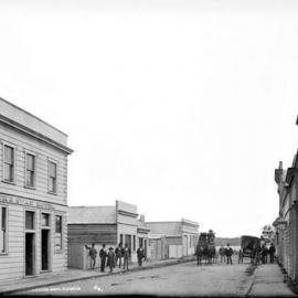 Wharf Street - Hokitika.1879.