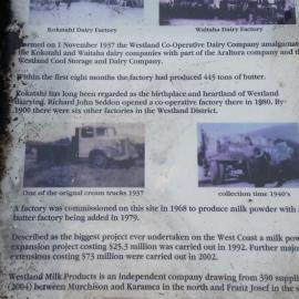 Hokitika - Westland Milk Products