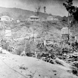 Ward Street, Runanga.ca.1900.  - 2 PHOTOS -