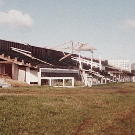 Storm Damage to Wingham Park Grandstand.