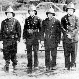 Greymouth Fire Brigade A Team,friendly Competitions.1965