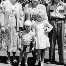 The Johnson family .