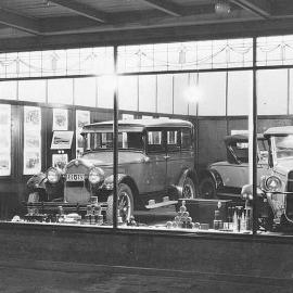 Schaef s Garage, Mackay St, Greymouth. 1929