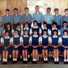 Greymouth High School, Form 5 -1. 1968.