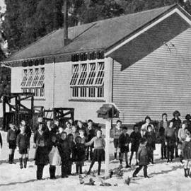 Otira School, 1939.