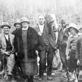 ALBUM - Reefton Mine visit by Jack Morris, mid 1920s.