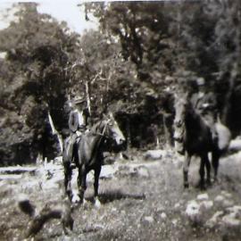 Jack and William Morris, Maruia Springs, Jan 1936