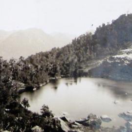 Mountain scenes from Spenser Mountains and Lewis Pass 1935-1936. Album 6 photos.