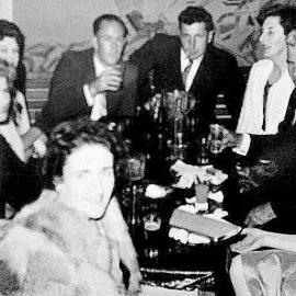 June Mosley, Charlie & Coral Donnelly, Freda & Dave Hampton, Tony Pupich, Grace Ferguson, Bert McVicar & In Pupich.Ikamatua .