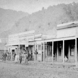 Early Reefton  .1870`s.