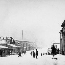 Snow in Reefton. 1878.