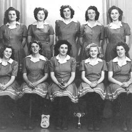 Gladstone basketball fourth grade team.1949.