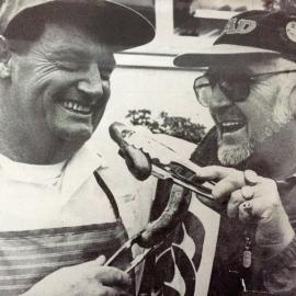 Runanga butcher Ray Jones and the Mad Butcher