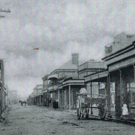Hokitika - north Revell Street looking south