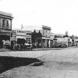 Hokitika - Weld Street looking east from Revell Street