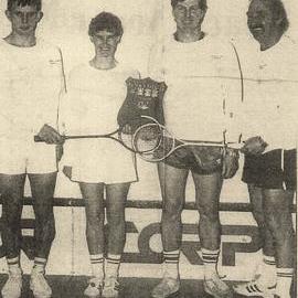 Squash trophies awards, Greymouth,1987.  -ALBUM-