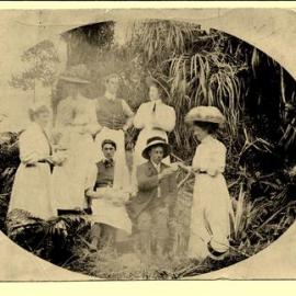 George Edward Lewis Bufton and unidentified group.
