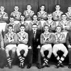West Coast rugby league schoolboy representative team.1960.