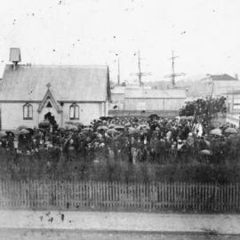 Catholic Church, Arney St, Greymouth, 1871.