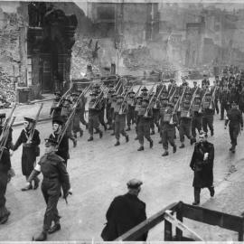 New Zealand Forestry Division in London during World War 2