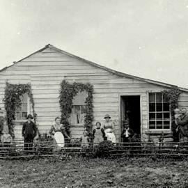  The Aorangi Hotel, 30 kms from Hokitika. ca.1897.