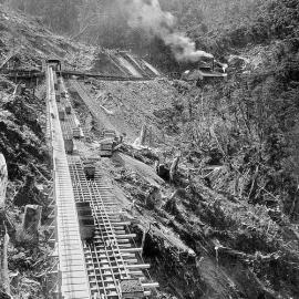 Rewanui State Coal Mine, Greymouth .1923 WITH MAP