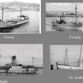 Ships which serviced Greymouth in the earlier years.