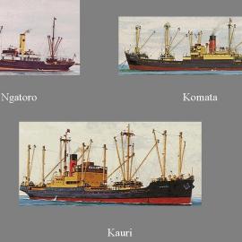 Ships which serviced Greymouth in the earlier years.