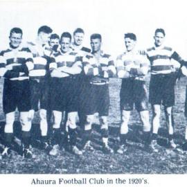 Ahaura Football Club 1920s